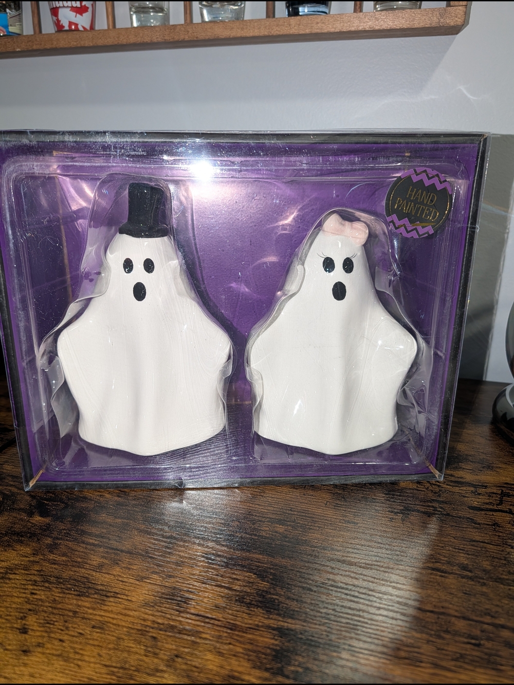 Hand-Painted Ghost Coupl